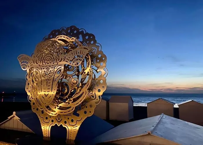 à 50m Rêves Bleus Les Bains De Appartement *